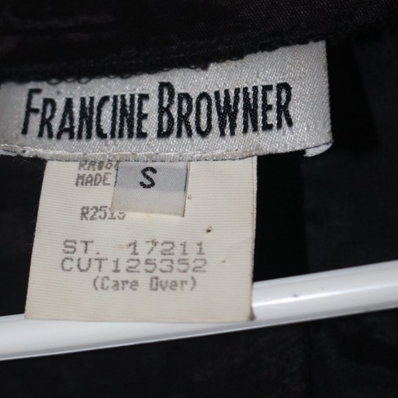 Vintage Black Lace Blazer - Picture 5 of 5